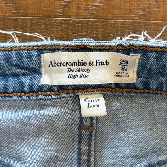 curve love abercrombie skinny high rise jeans - Picture 3 of 7